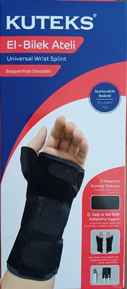 Kuteks El Bilek Ateli Başparmak Destekli ürün görseli 1