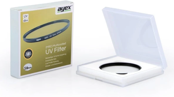 Ayex 52mm MRC Slim UV Filtre ürün görseli 1