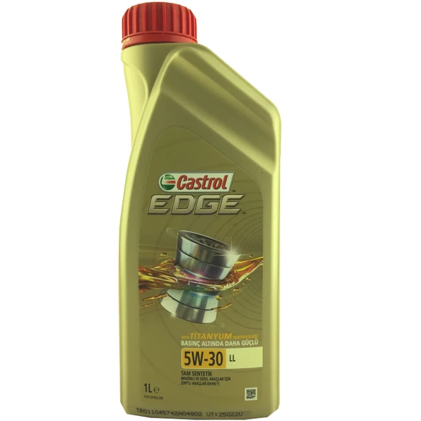 Castrol Edge Titanyum 5W-30 LL Tam Sentetik DPF'li Motor Yağı 1 L + Cam Sabunu 80 ML ürün görseli 1