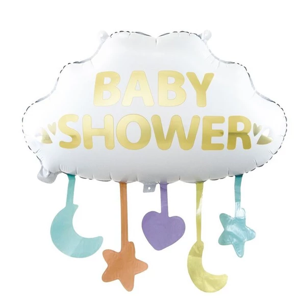 Baby shower Bulut Folyo Balon 65x62 cm ürün görseli 1