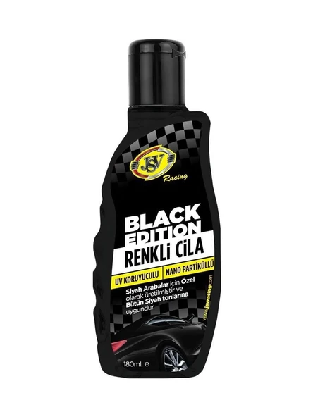Jsv Racing Black Edition Siyah Renkli Cila 180 Ml ürün görseli 1