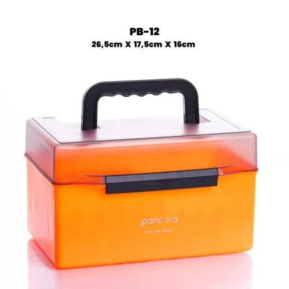 Pandora Maket Balık Çantası PB12 26.5x17x16cm Turuncu ürün görseli 1