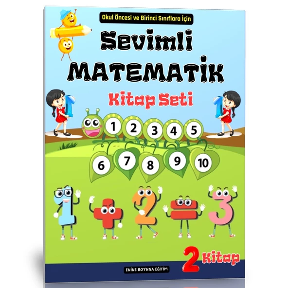 Okul Öncesi ve Birinci Sınıflar Sevimli Matematik Kitap Seti ürün görseli 1