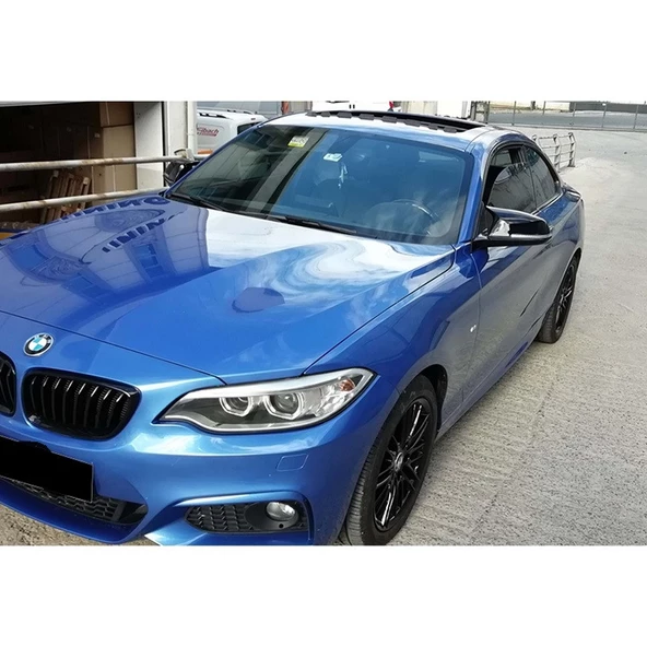 BMW 2.SERİ F22 UYUMLU PARLAK SİYAH BATMAN AYNA KAPAĞI ürün görseli 1