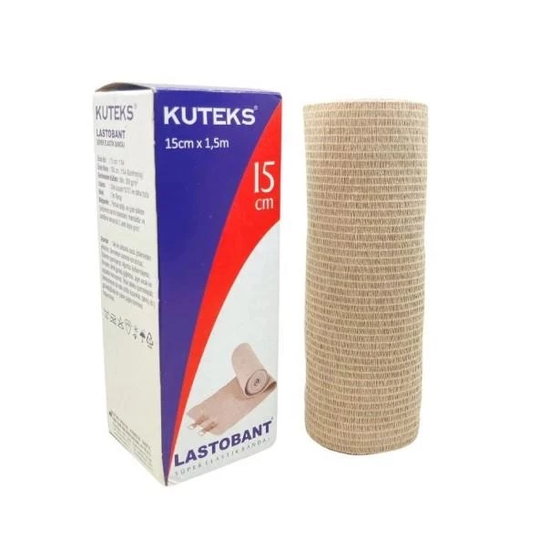 Kuteks Elastik Bandaj 15 cmx1,5 m ürün görseli 1