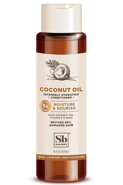 Soapbox Hindistan Cevizi Yağı Nemlendirici ve Besleyici Saç Kremi 473ML ürün görseli 1