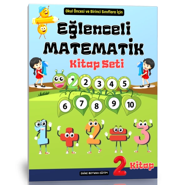 Okul Öncesi ve Birinci Sınıflar Eğlenceli Matematik Kitap Seti ürün görseli 1