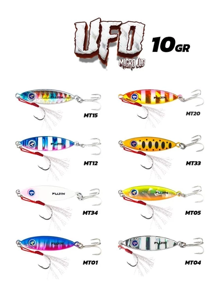 Fujin UFO Micro Jig 10gr  MT05 ürün görseli 1