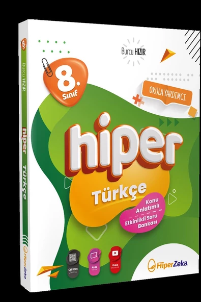 8. Sınıf Hiper Türkçe Konu Anlatımlı & Soru Bankası HiperZeka Yayınları ürün görseli 1