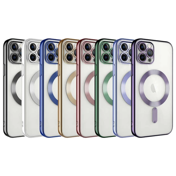 iPhone 11 Pro Max Kılıf Kamera Korumalı Kablosuz Wireless Şarj Özellikli Demre Kapak ürün görseli 1