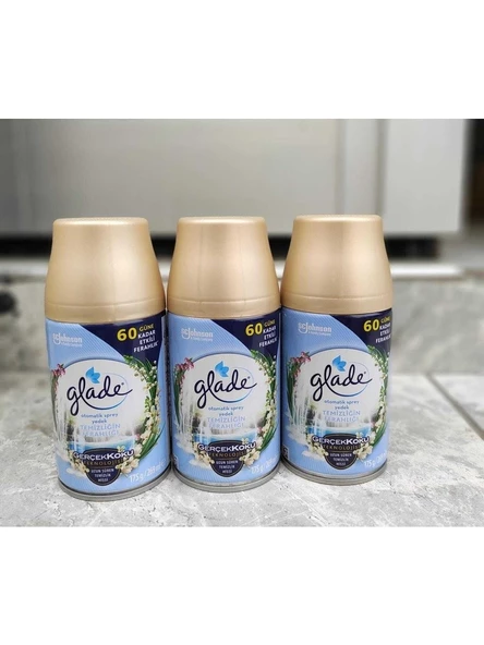 Glade Oda Kokusu x Yedek Sprey Temizliğin Ferahlığı 3 x 269 ml Yeni Nesil ürün görseli 1
