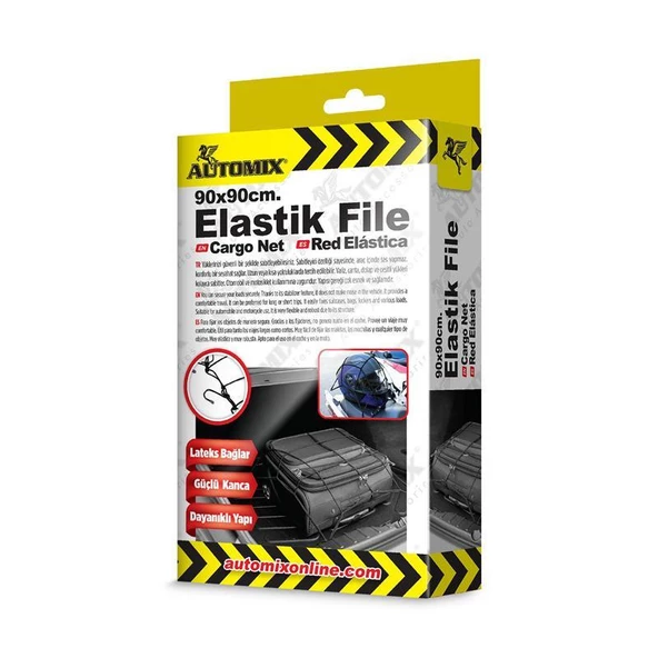 Automix Elastik Bagaj Filesi 90x90cm ürün görseli 1