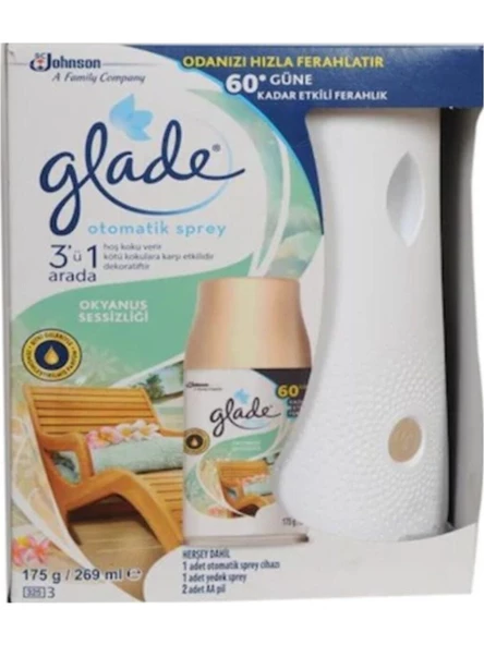 Glade Okyanus Oda Kokusu Makine + Yedek ürün görseli 1