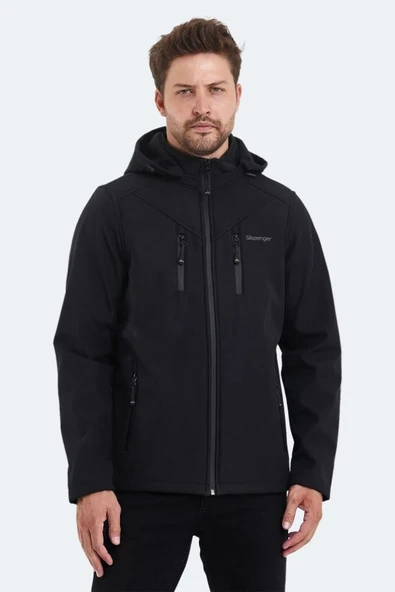 Slazenger ST21JE004 Ha-Yun Erkek Softshell Kapüşonlu Mont & Kaban ürün görseli 1