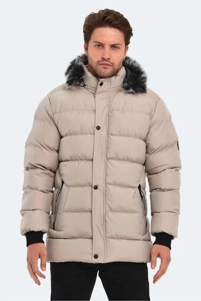 Slazenger ST23JE027 Heck Erkek Kapüşonlu Şişme Mont ürün görseli 1