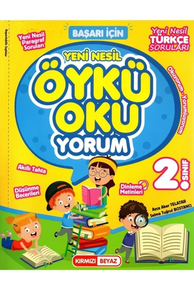 Kırmızı Beyaz 2.Sınıf Öykü Okuyorum ürün görseli 1