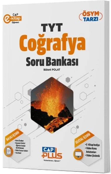 TYT Coğrafya Plus Soru Bankası Çap Yayınları ürün görseli 1