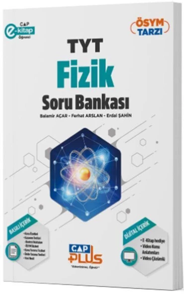TYT Fizik Plus Soru Bankası Çap Yayınları ürün görseli 1