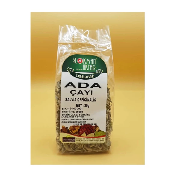 Adaçayı Gri 30 Gr(Paket-Bitki) 1Adet, Lokman Aktar ürün görseli 1