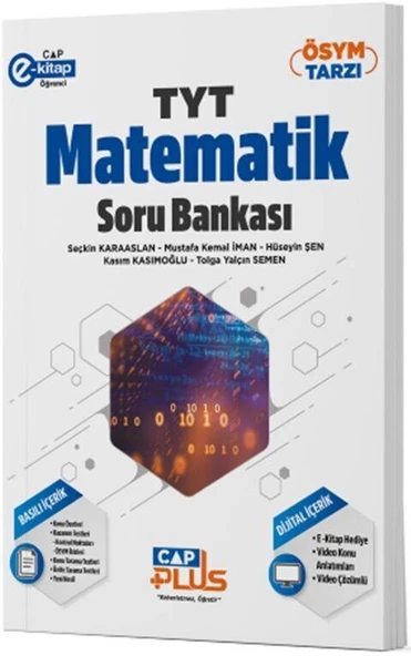 TYT Matematik Soru Bankası Çap Yayınları ürün görseli 1