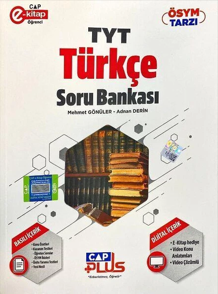 TYT Türkçe Plus Soru Bankası Çap Yayınları ürün görseli 1