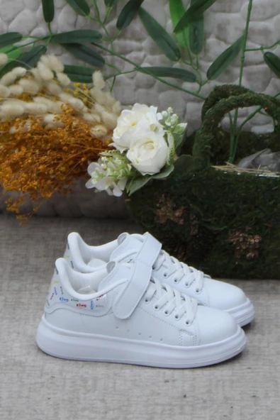 M.P 242 3317 Beyaz Rahat Hafif Orijinal Ürün Kız Çocuk Ayakkabı ürün görseli 1