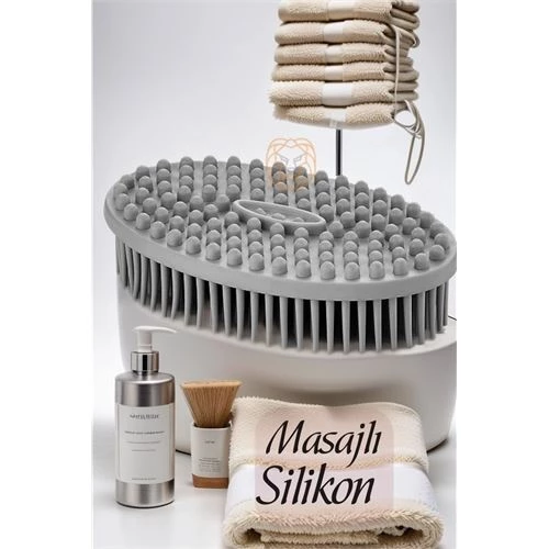 ModaCar Masajlı Silikon Banyo Fırçası Nuage Design ürün görseli 1