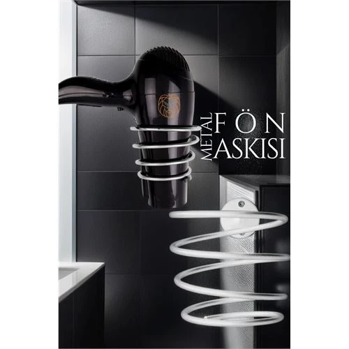 ModaCar Metal Fön Askısı KROM ürün görseli 1