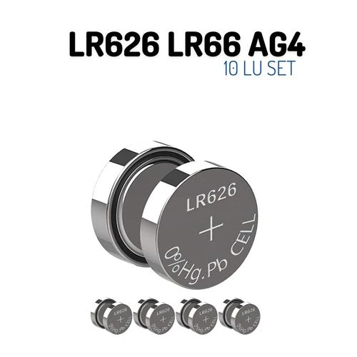 ModaCar LR626 LR66 AG4 1.55V 10 Adet Alkaline Pil ürün görseli 1