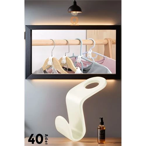 ModaCar Askı Çoklayıcı Kanca 40 ADET ürün görseli 1