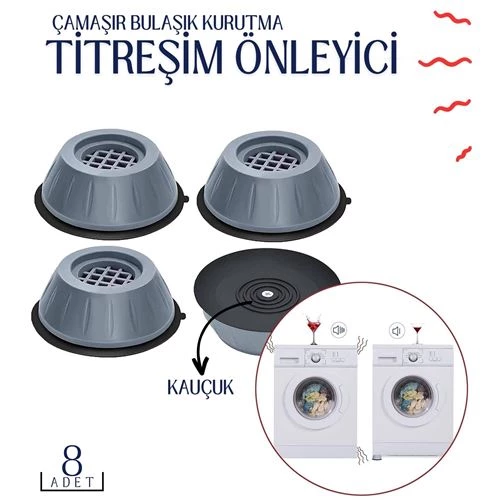 ModaCar Titreşim Önleyici Kauçuk 8 Adet S.Langston Design ürün görseli 1