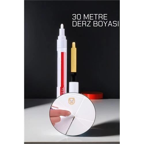ModaCar BEYAZ Derz Boyası 30 Metre ürün görseli 1