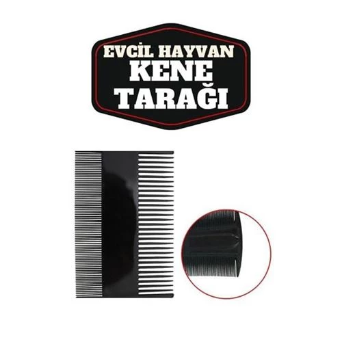 ModaCar Evcil Hayvan İçin 10 cm Bit Pire Kene Tarağı ürün görseli 1
