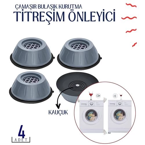 ModaCar Titreşim Önleyici Kauçuk 4 Adet S.Langston Design ürün görseli 1