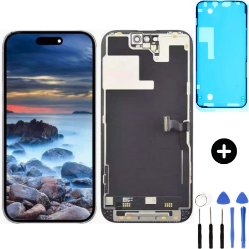 iPhone 14 Pro Max Uyumlu Lcd Dokunmatik Ekran + Montaj Seti ürün görseli 1