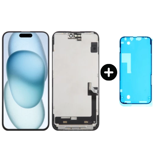 iPhone 15 Plus Uyumlu Servis Lcd Dokunmatik Ekran + Toz Bandı ürün görseli 1