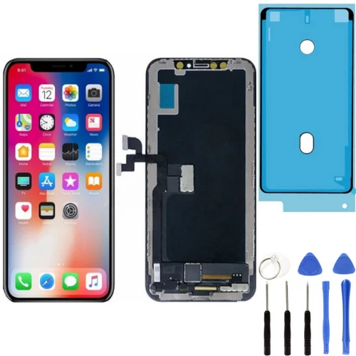 iPhone X Uyumlu Soft OLED Lcd Dokunmatik Ekran + Montaj Seti ürün görseli 1