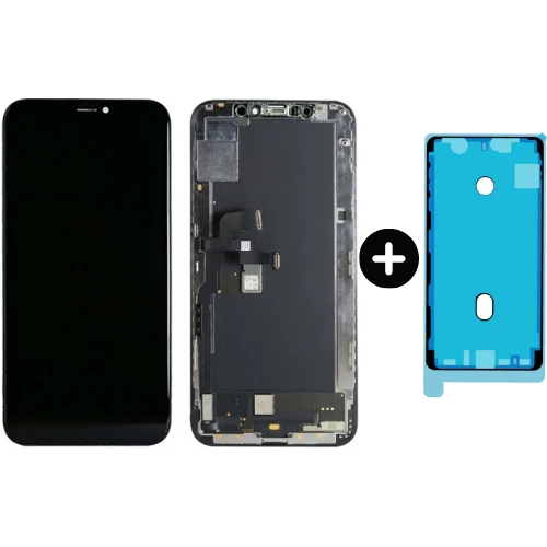iPhone XS Uyumlu A+ Kalite Lcd Dokunmatik Ekran + Toz Bandı ürün görseli 1
