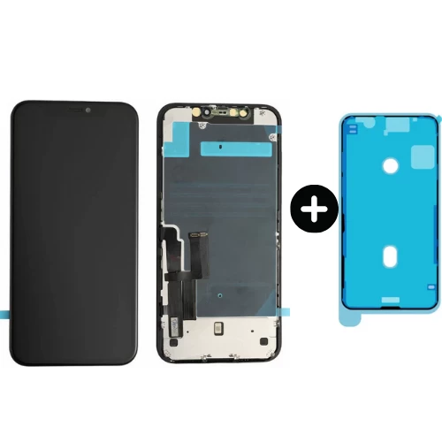 iPhone 11 Uyumlu A+ Kalite Lcd Dokunmatik Ekran + Toz Bandı ürün görseli 1