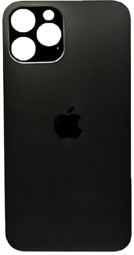 iPhone 12 Pro Max Uyumlu Arka Pil Batarya Kapak Siyah ürün görseli 1