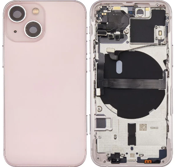 iPhone 13 Mini Uyumlu Boş Kasa Pembe ürün görseli 1