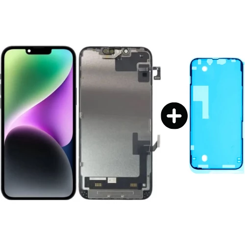 iPhone 14 Uyumlu Hard OLED Lcd Dokunmatik Ekran + Toz Bandı ürün görseli 1