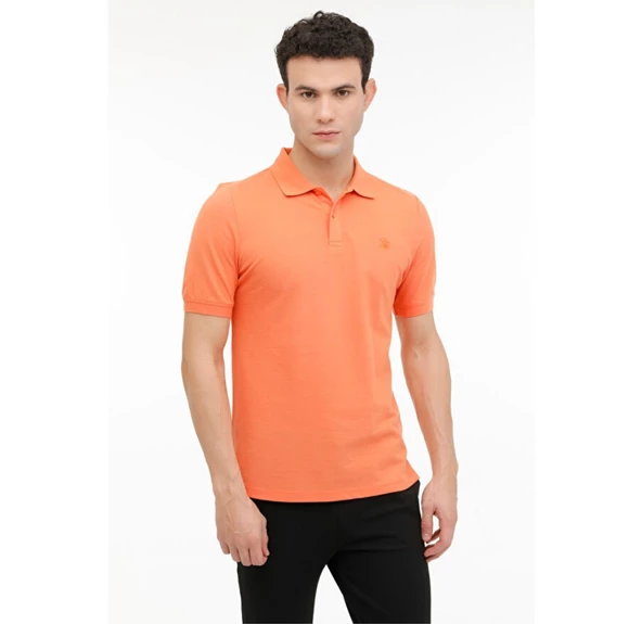 Lumberjack CT953 Basıc Turuncu T-shirt ürün görseli 1