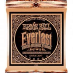 Ernie Ball P02550 Everlast Akustik Gitar Teli (Extra Light) ürün görseli 1