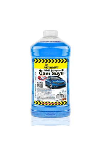 Automix Antifrizli Şampuanlı 2,5 Lt - 26° Cam Suyu ürün görseli 1