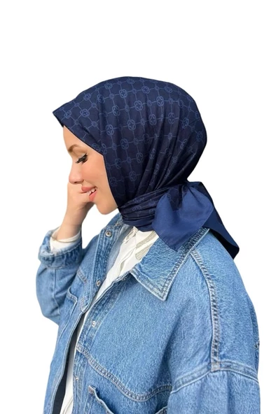 AKER ELEGANCE MONOGRAM EŞARP 1090500 - Resim 8