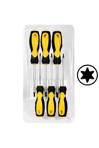 Rico 003-rk0051 6pc Torx Tornavida Klasik Set ürün görseli 1