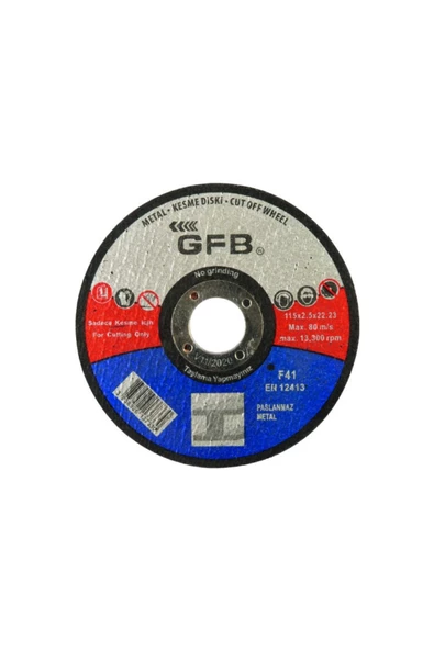 GFB 2358 300*3*25,4 Metal Kesici Taş 5'li ürün görseli 1