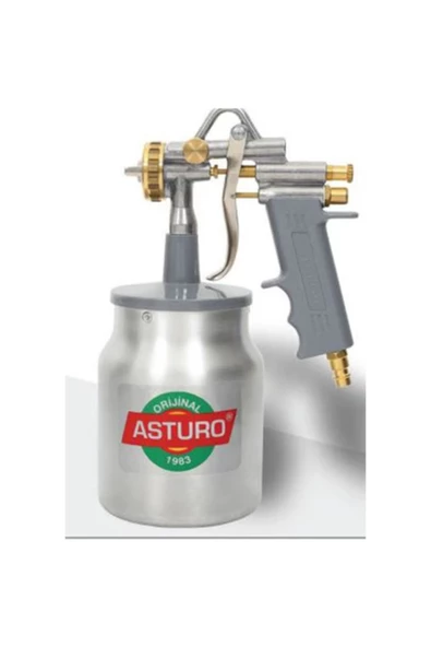 Asturo G70 Alttan Depo Boya Tabancası 1,8mm ürün görseli 1