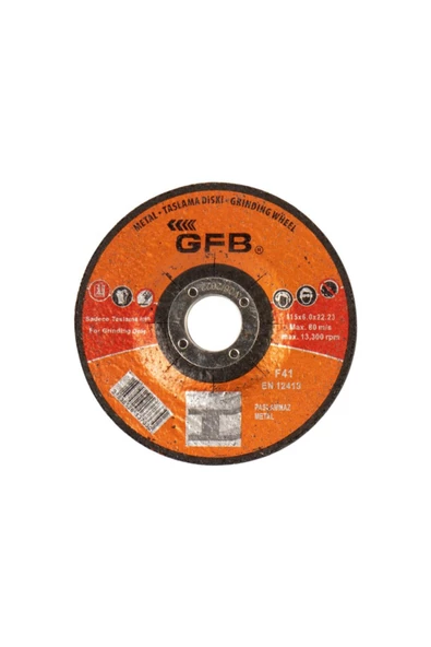 GFB 2361 180*8*22,23 Metal Taşlama Taşı 10'lu ürün görseli 1